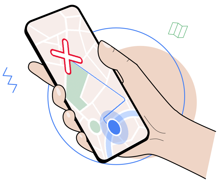 GeoQ auf dem Smartphone